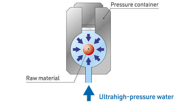 Hydrostatic pressure processing equipment